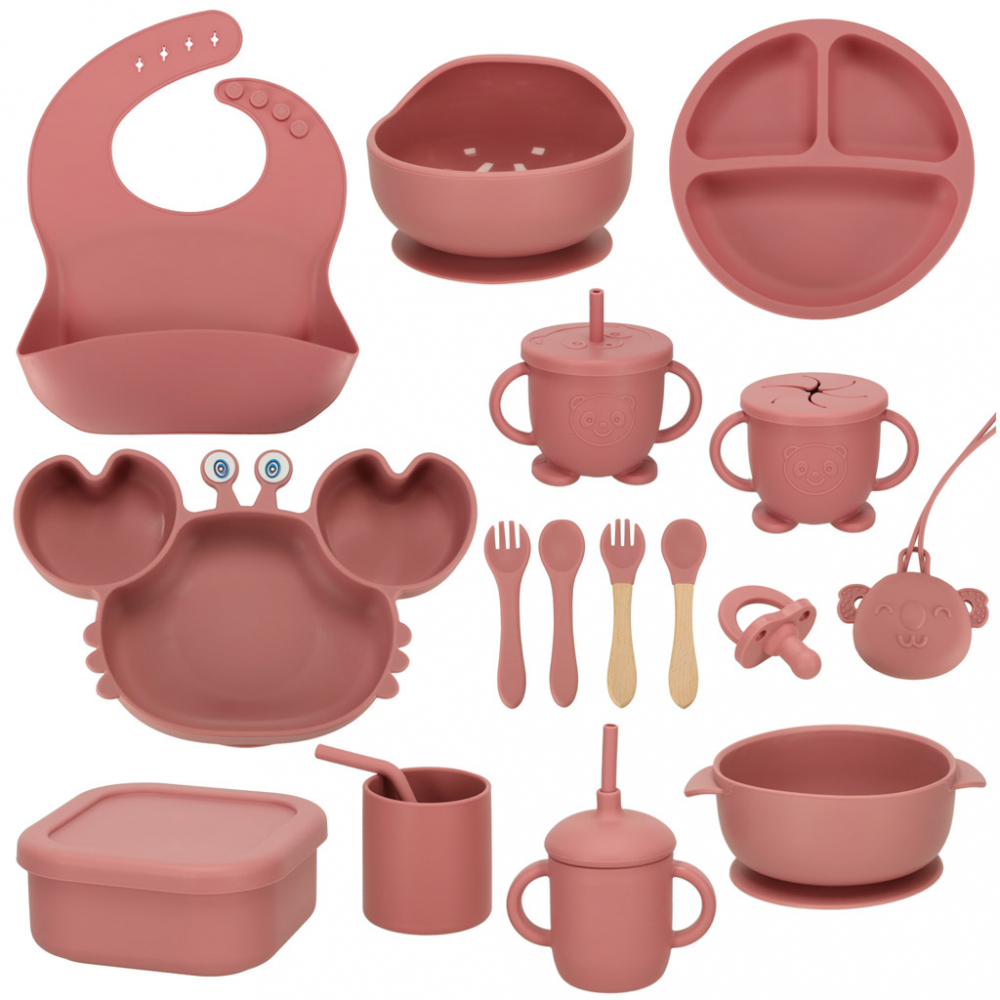 Set diversificare Ikonka Crab Pink | 19 piese - imagine 7