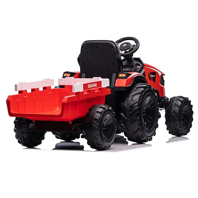 Tractor Electric Copii cu Remorcă XXL LUX - imagine 3