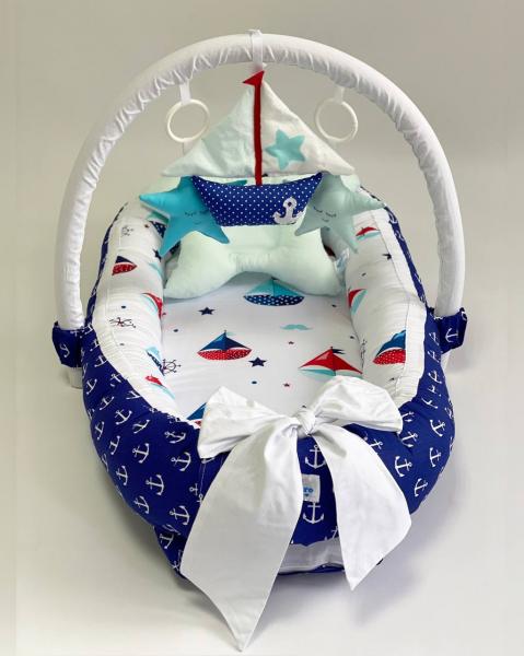 Babynest MyKids Sailor Blue - Confort și Siguranță - imagine 2