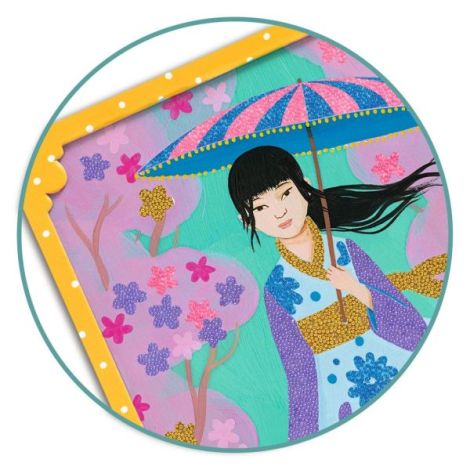 Djeco Joc Creativ Microperle In Jurul Lumii - imagine 4