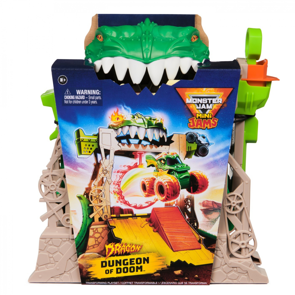 Set Monster Jam Dragon Dungeon of Doom