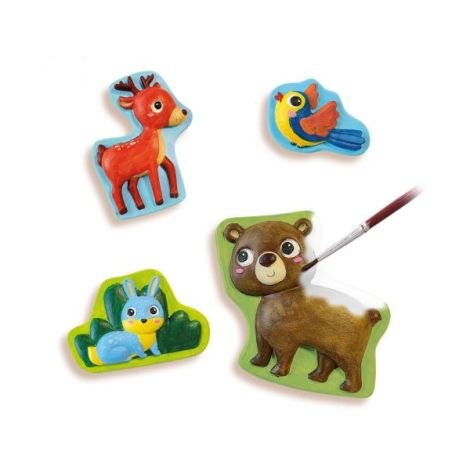 Ses Creative - Set Mulaj Pictura Animale Padure - imagine 6