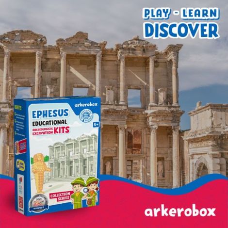 Arkerobox Set Arheologic Efes Biblioteca Celsus - imagine 6