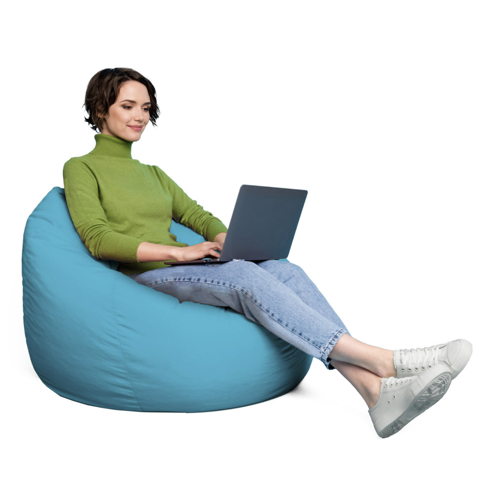 Husă Bean Bag XL Chroma Turquoise | Updeco - imagine 6
