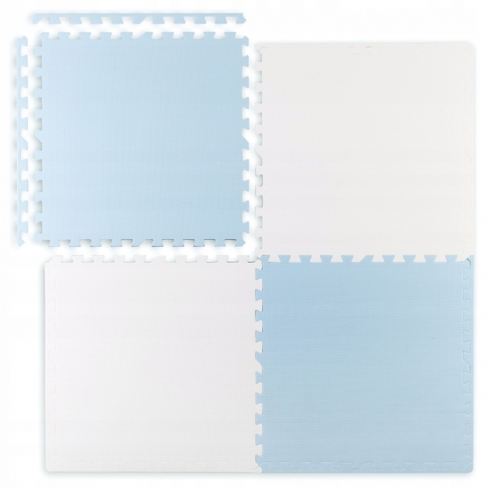 Saltea joaca Ricokids 4 piese, EVA, 120x120 cm - imagine 2