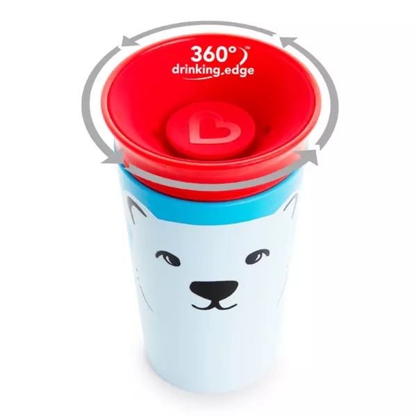 Cana Munchkin 360 Wildlife 266ml Urs Polar