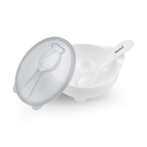 Castron Akuku 250ml cu capac și linguriță - imagine 2