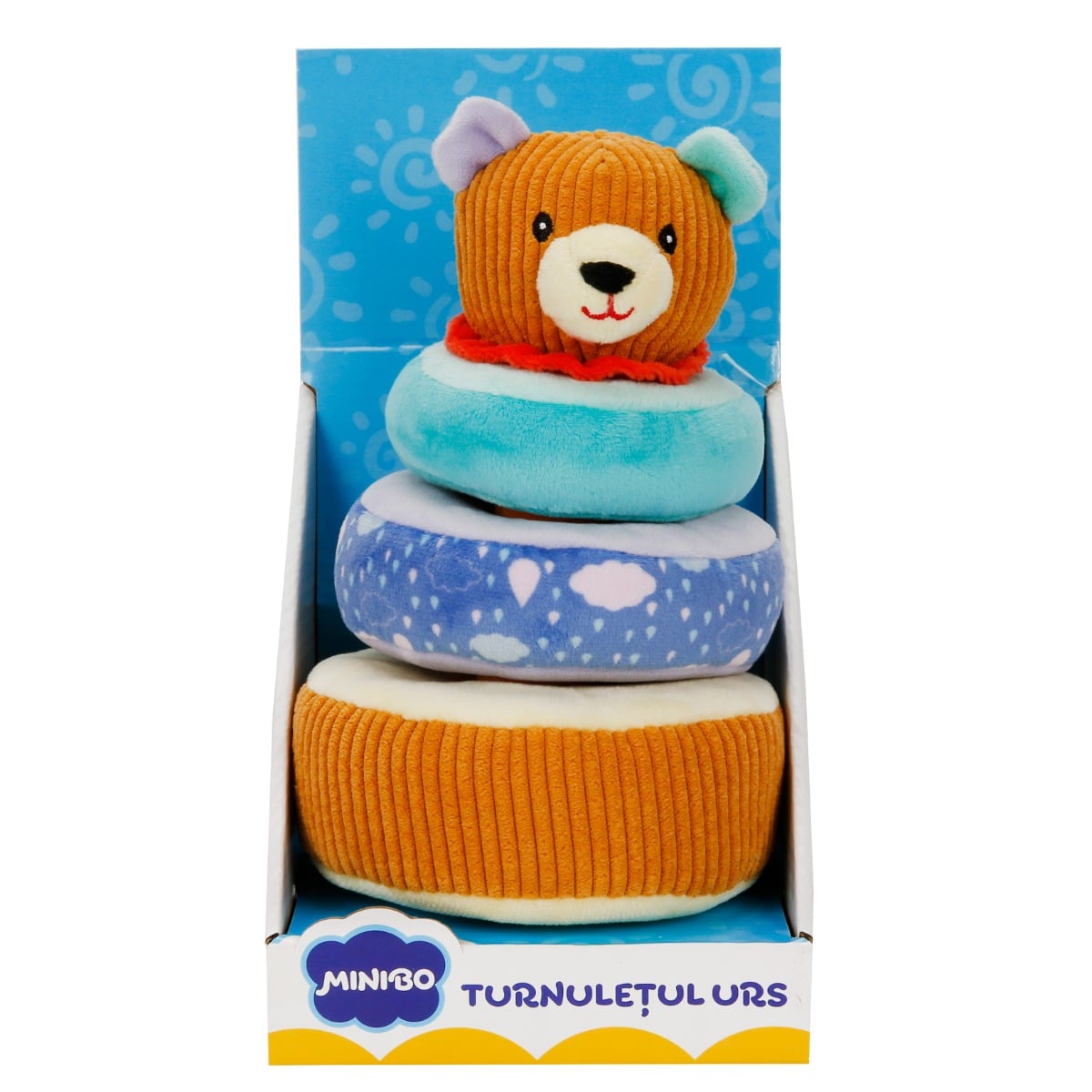 Turnuletul Urs Minibo | Jucarie Dezvoltare 6m+
