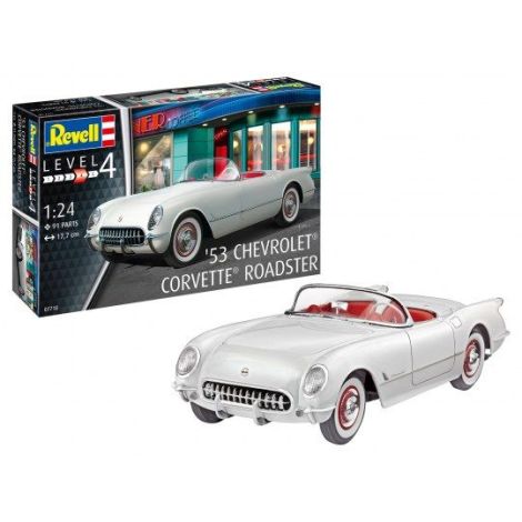 Revell Corvette 1953 Macheta Auto 1:24 - imagine 2
