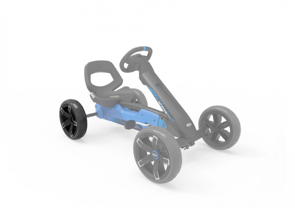 Roată Spate Berg Reppy Roadster Neagră 10x2.5