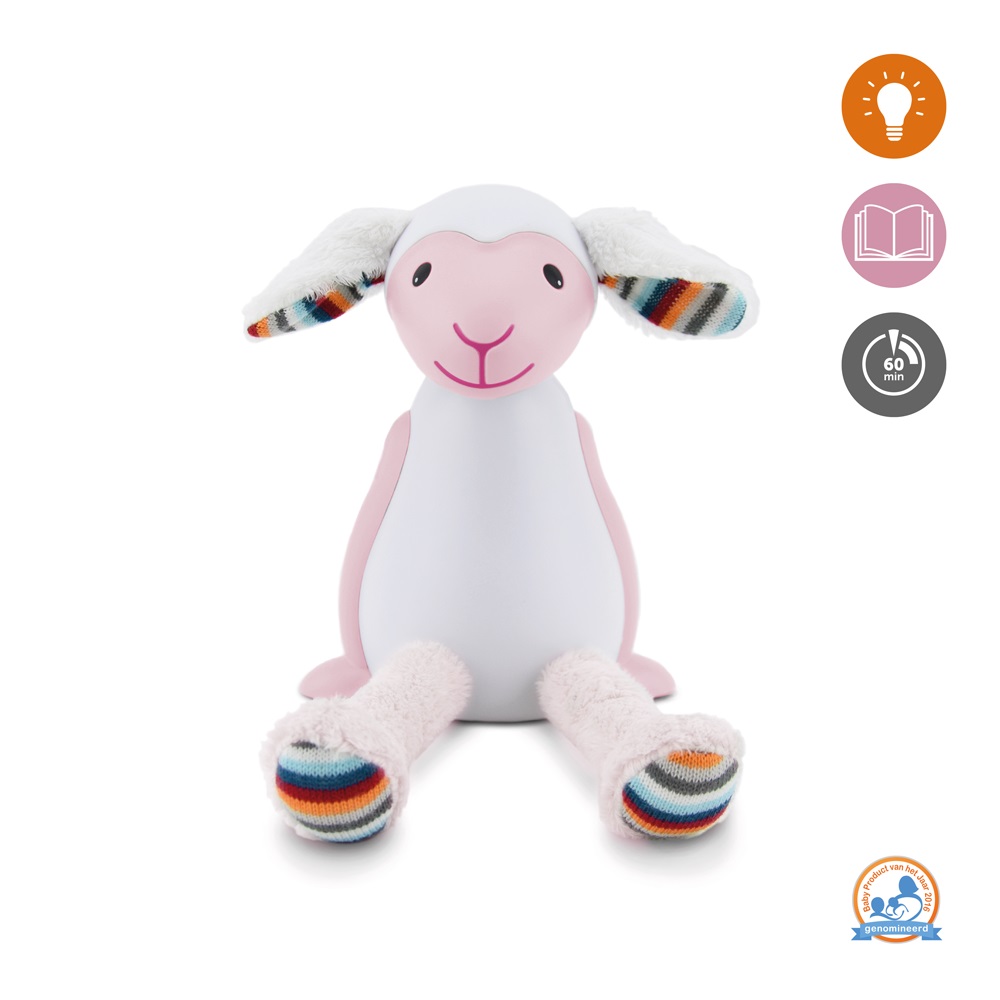 Lampa de Veghe Oita Fin Roz Zazu Kids - imagine 2
