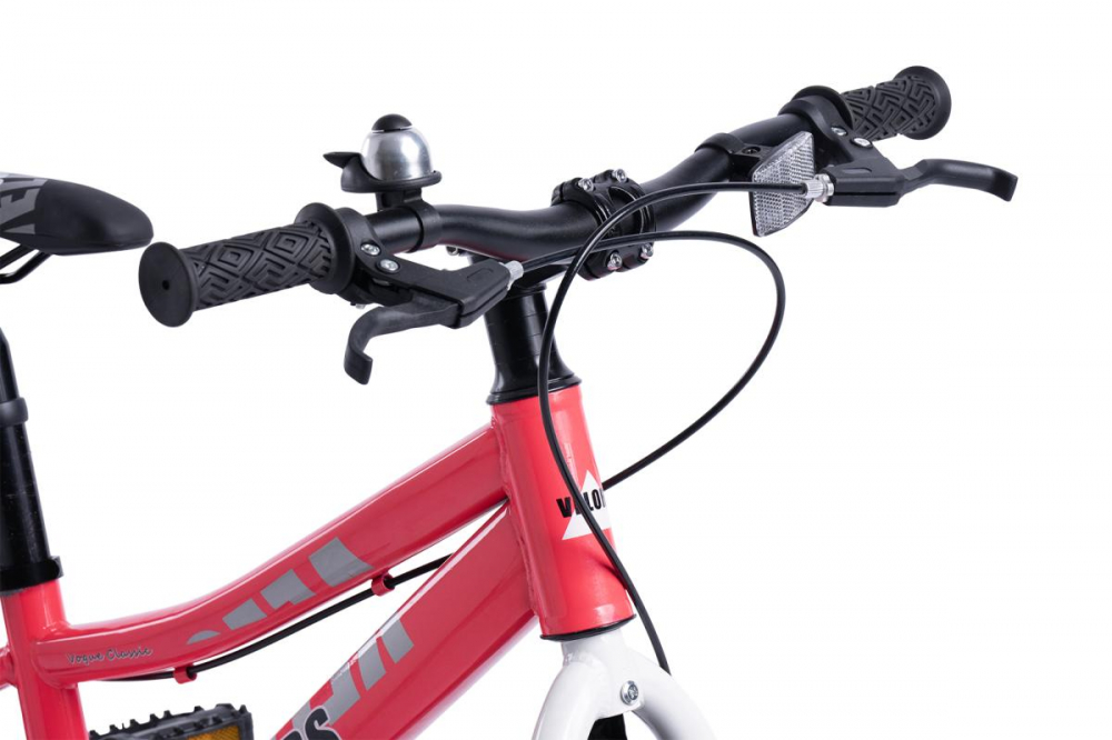 Bicicleta Velors 16" Roz Carpat pentru Copii 4-6 Ani - imagine 7