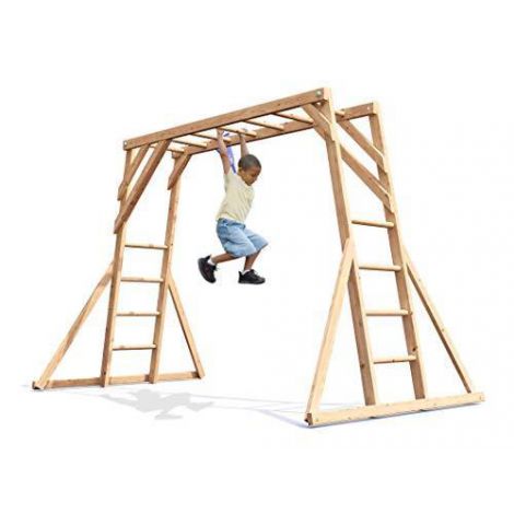 Monkey Bars Climbing Frame Dunster House | Sigur & Durabil - imagine 4