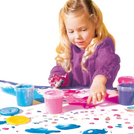 Acuarele degete Ses Creative - 4 culuri sigure - imagine 2