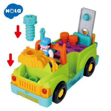 Camion Mecanic Hola cu Lumini Sunete - imagine 7