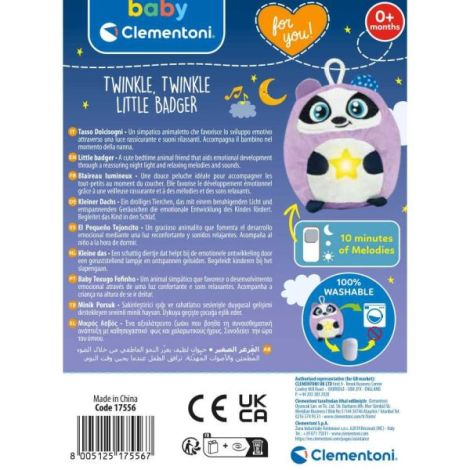 Bursuc Clementoni - Lumina Noapte pentru Somn Linistit - imagine 6