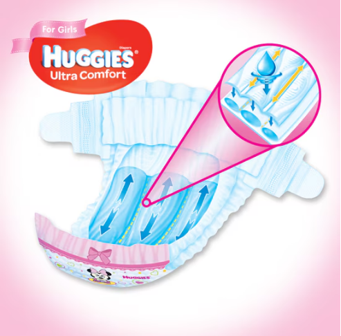 Huggies Ultra Comfort 3, 5-9 kg, 78 buc