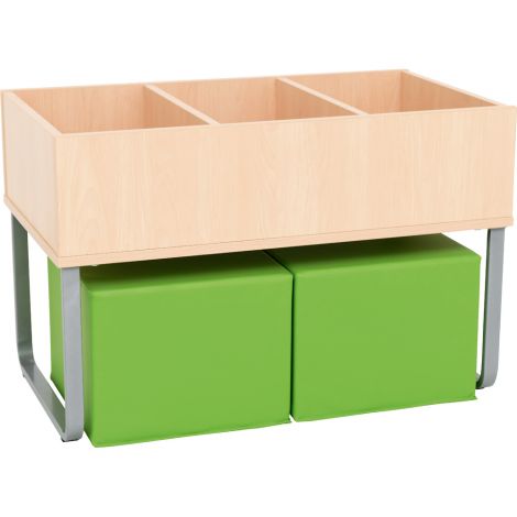 Bibliotecă Orizontală Moje Bambino Artar 55cm - imagine 2