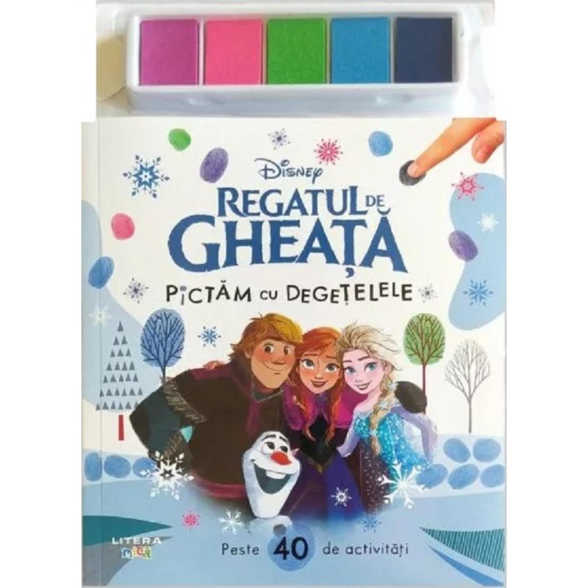 Pictam cu degetelele - Disney Regatul de Gheața (Litera)