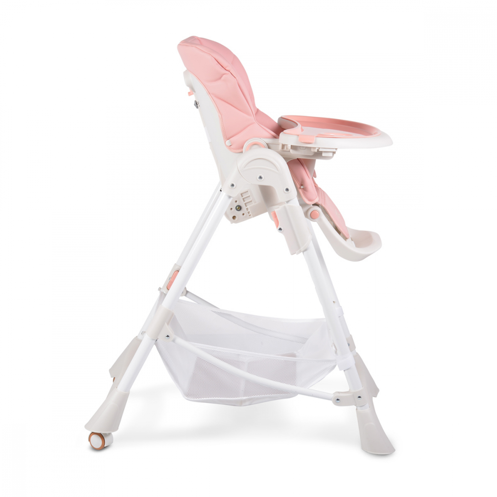 Scaun de masa Moni Chocolate Pink, Confortabil si Stabil - imagine 5