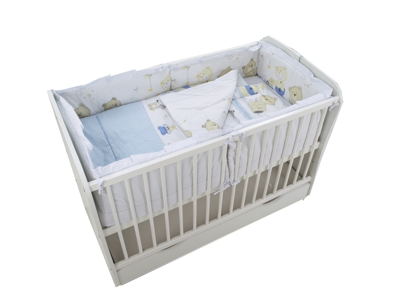Lenjerie Patut 5 Piese Teddy Play Nichiduta - imagine 2