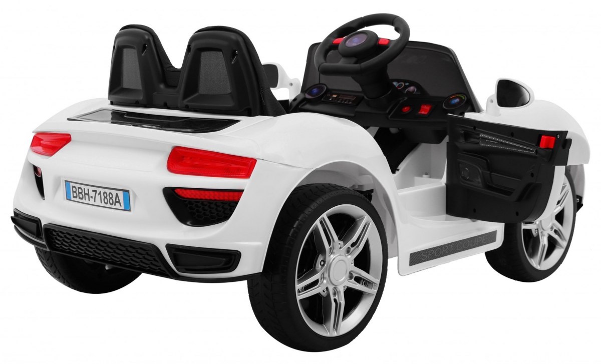 Mașinuță Electrică Roadster 12V 70W Alb - imagine 9