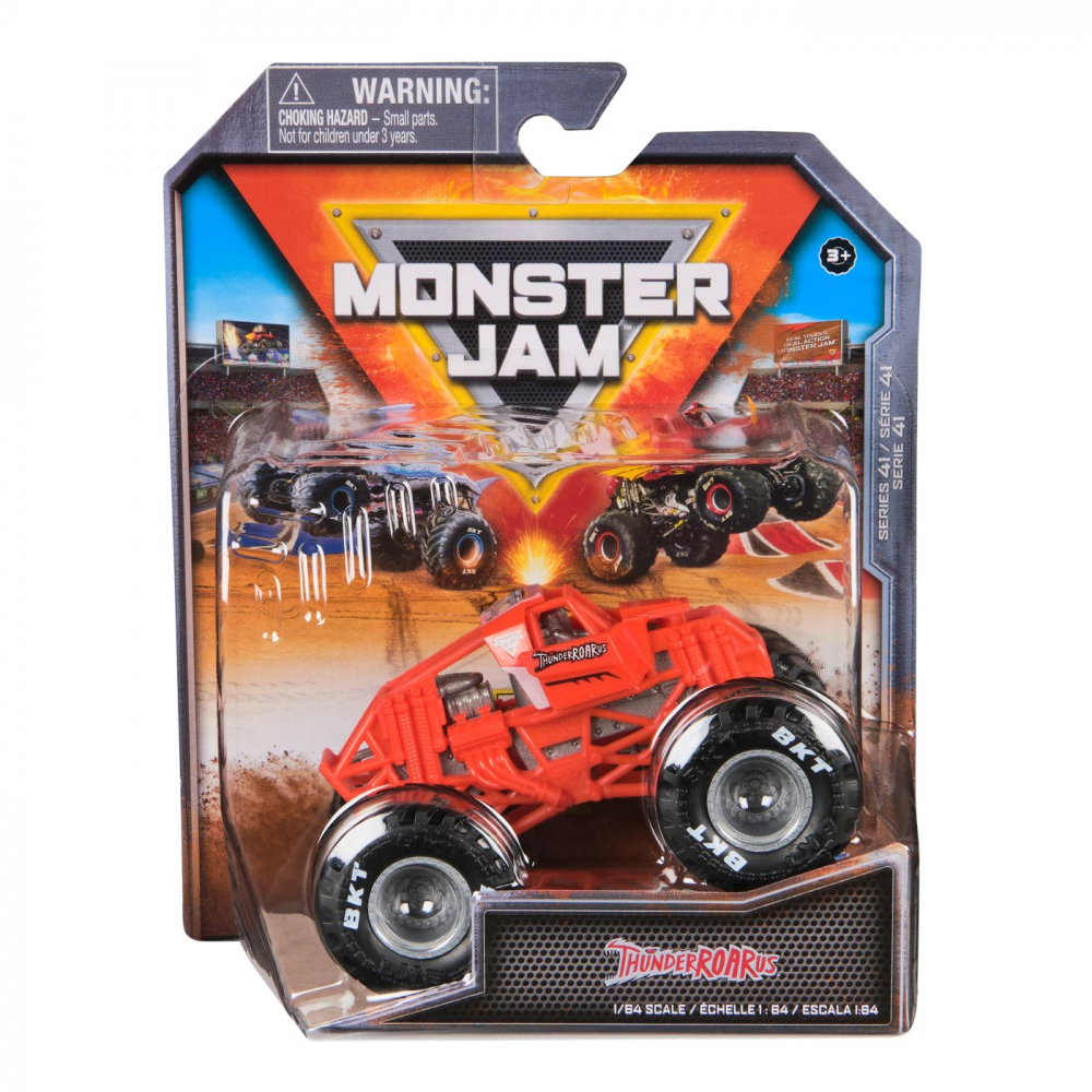 Monster Jam Thunder Roarus Spin Master Metalică 1:64
