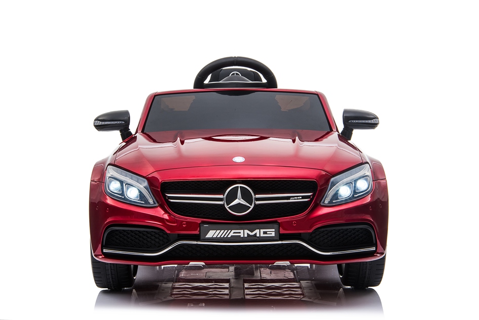 Masinuta Electrica Mercedes AMG C63s Visiniu - imagine 4
