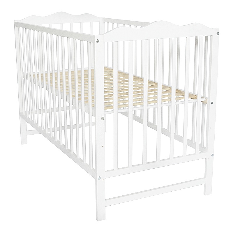 Patut E-Kids Laura 120x60 cm cu saltea - Siguranta si confort - imagine 2