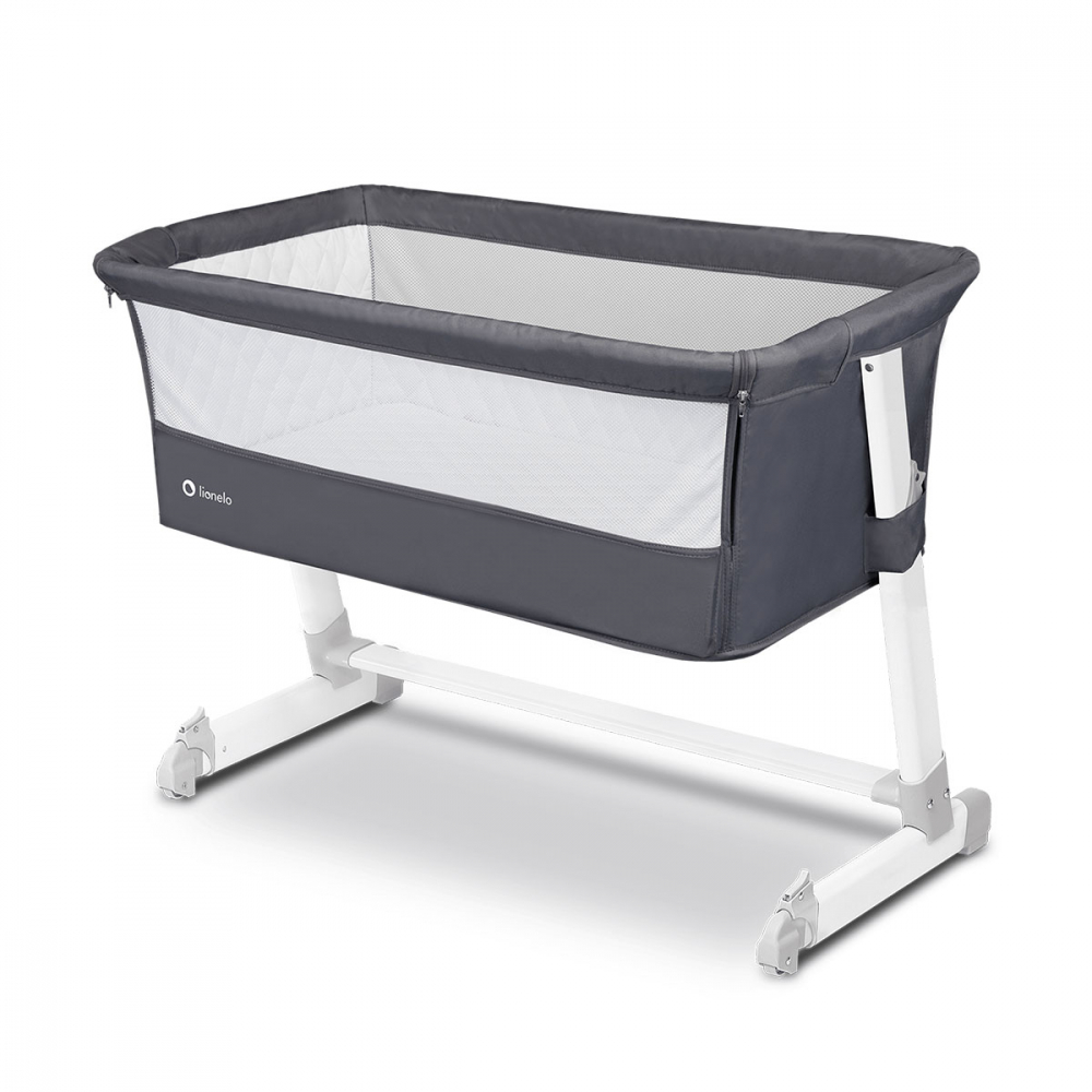 Patut Co-Sleeper Theo 2in1 Lionelo Dark Grey