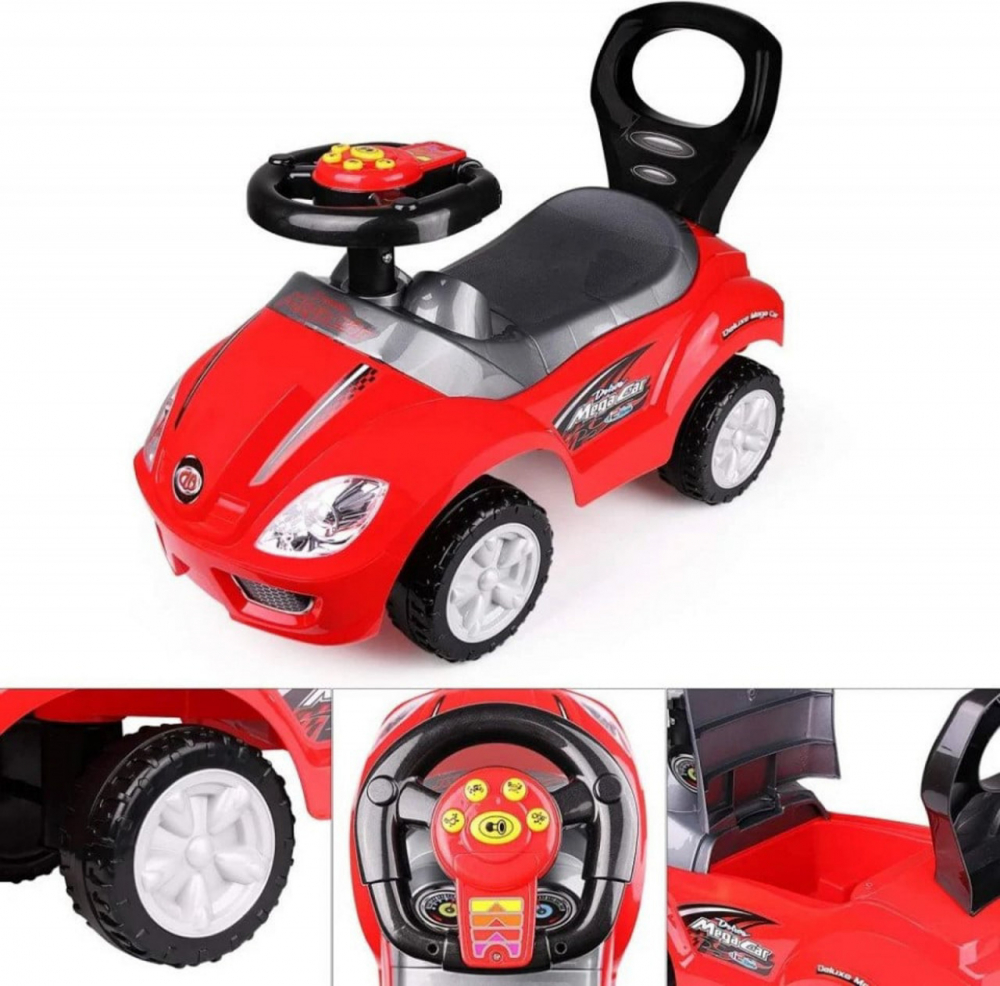 Novokids MegaCar Rosu - Masinuta cu melodii si lumini