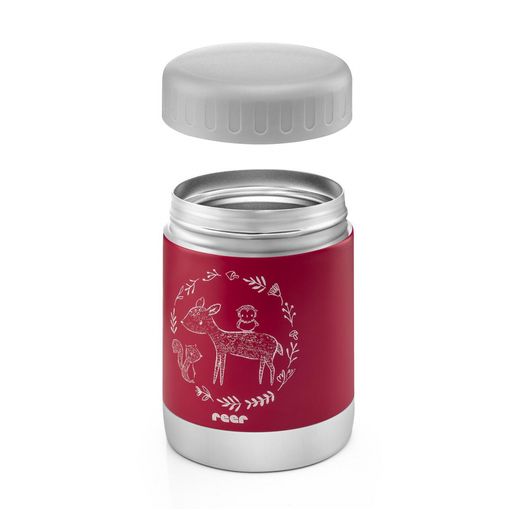 Cutie Termică Reer 300ml, Oțel Inoxidabil, Roșu - imagine 7
