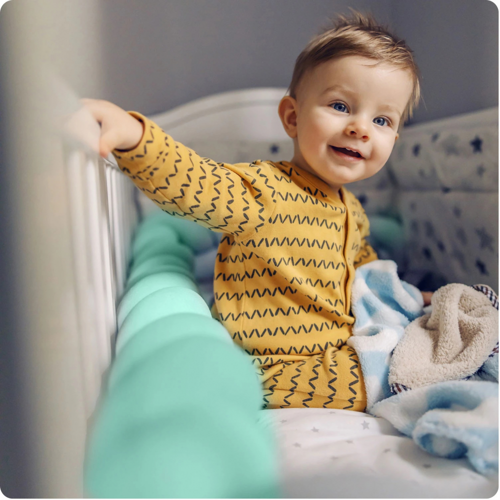 Protectie Patut Ricokids Mint | Siguranta Antialergica - imagine 5