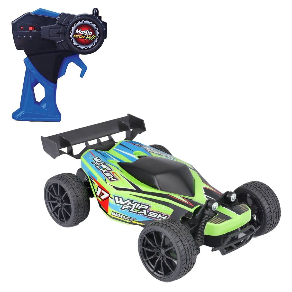 Masinuta Electrica Maisto Tech Whipflash Verde 2.4 GHz