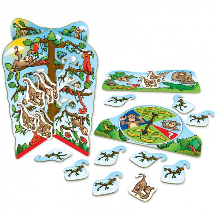Joc educativ Orchard Toys Cheeky Monkeys