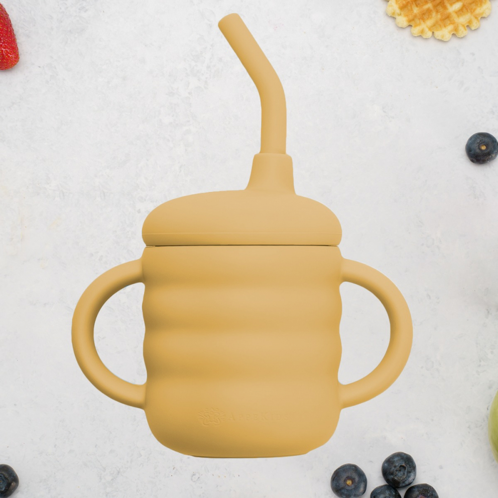 Cana Silicon cu Pai AppeKids Honey - imagine 2