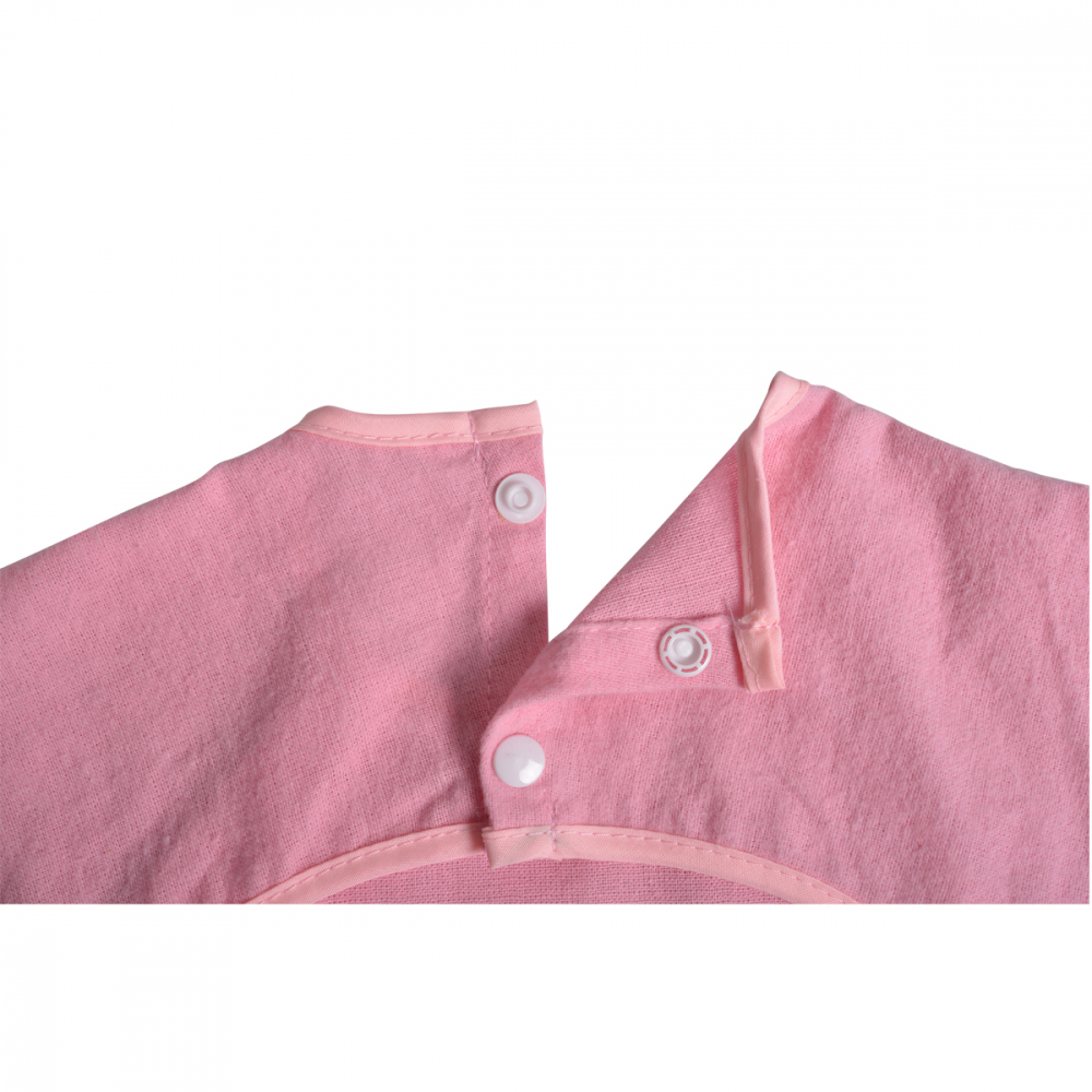 Bavetică Cangaroo Tea Time Pink, impermeabilă - imagine 2