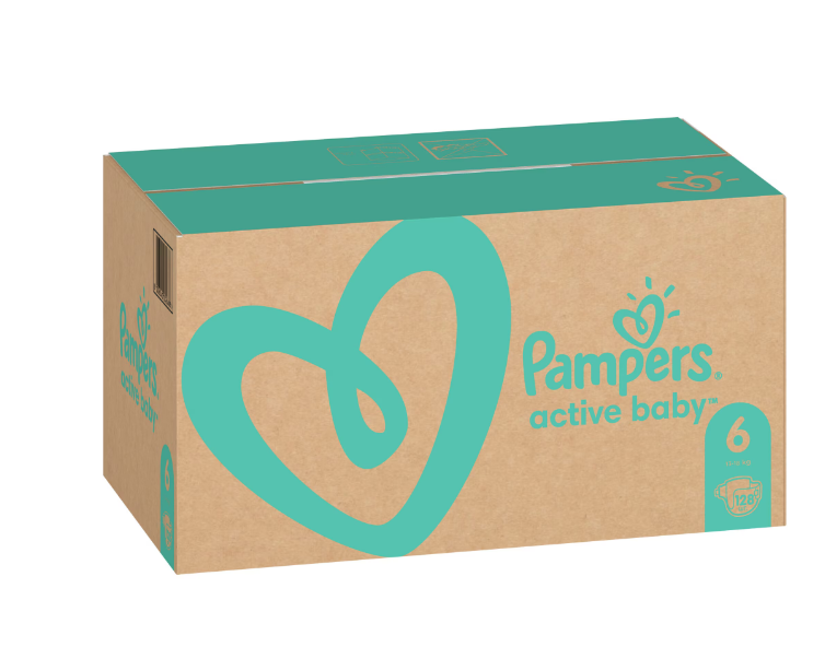 Pampers Active Baby XXL | 128 Buc | Absorbție Maximă - imagine 6