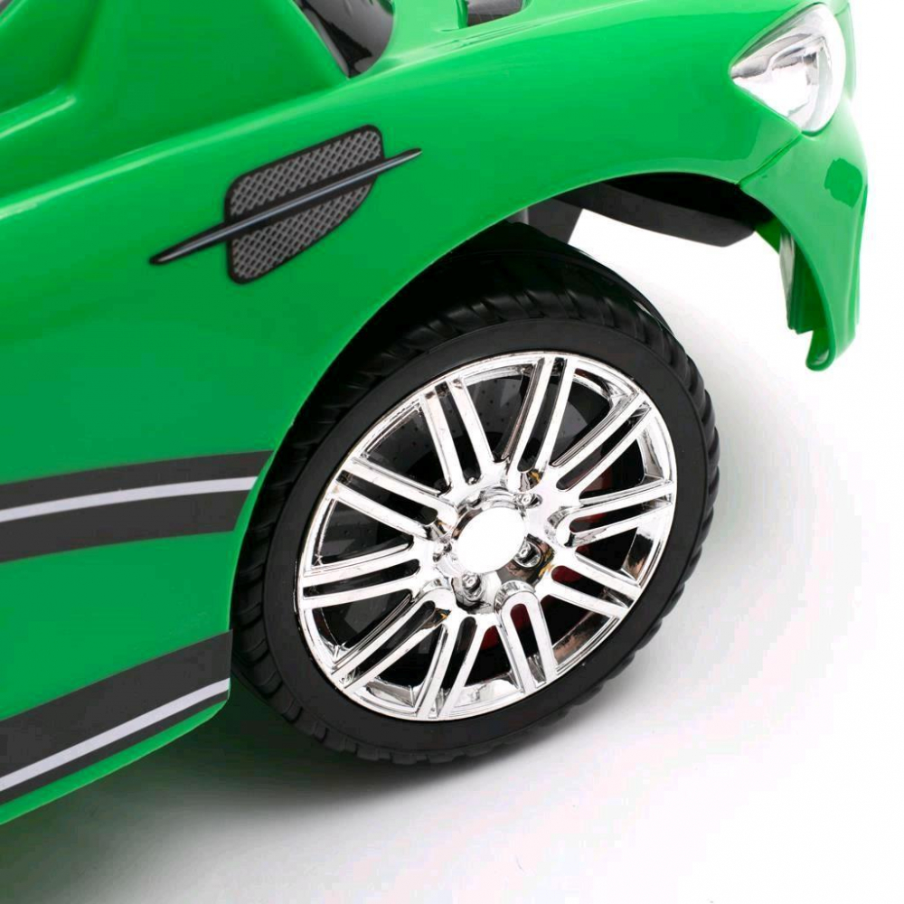 Masinuta Baby Mix cu Maner Parental, Racer Red - imagine 2