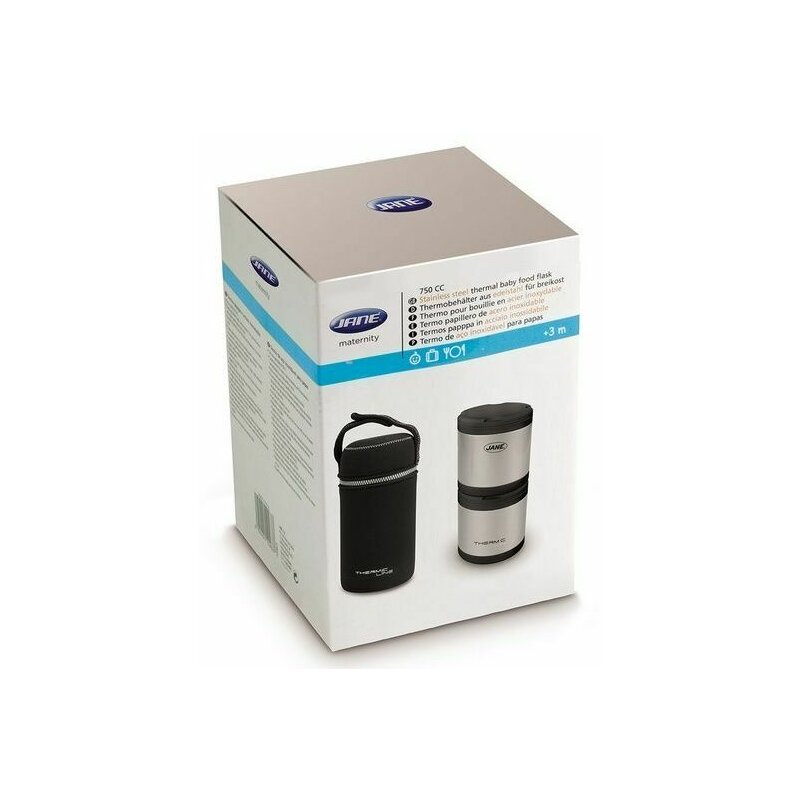Termos Jane 2x500ml Otel Inoxidabil+Fara BPA - imagine 2