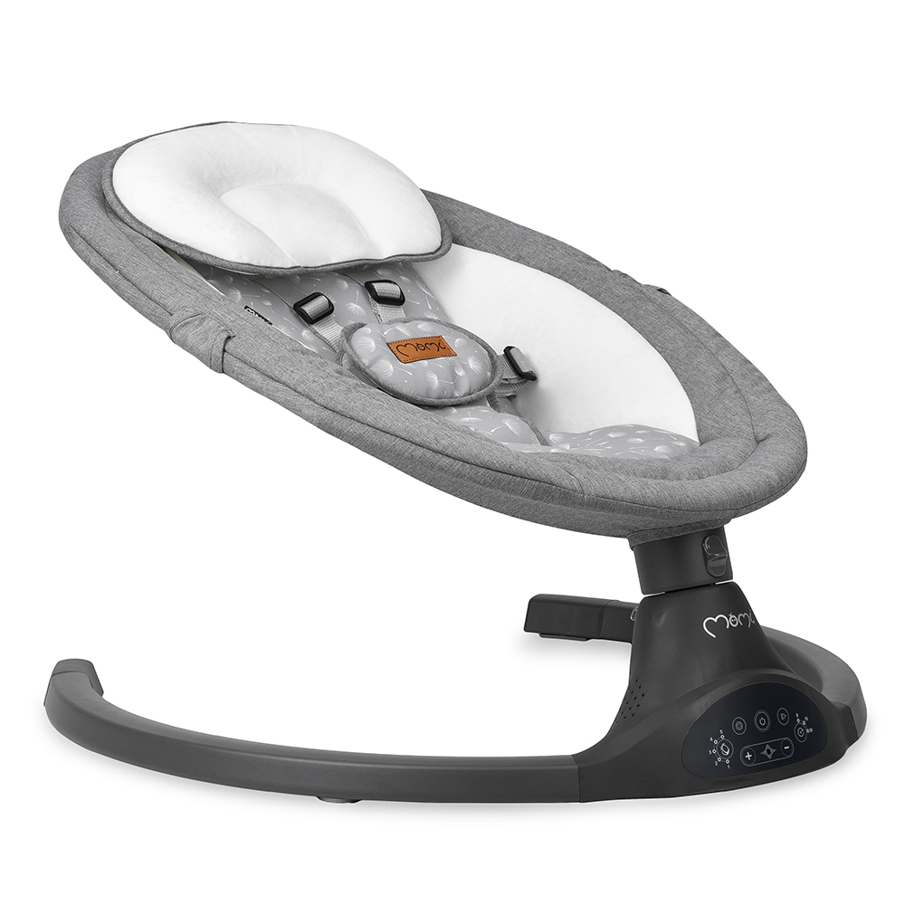 Balansoar Electric MoMi Lami Dark Grey - imagine 2