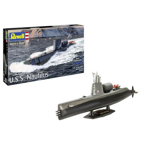 Revell Navomodel U.S.S. Nautilus - Macheta Detaliată