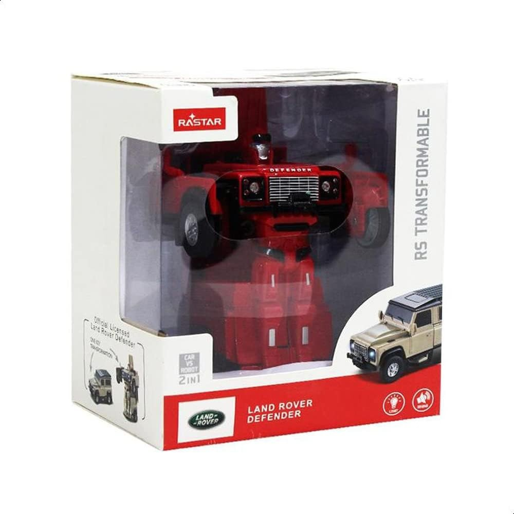 Rastar Land Rover Defender Convertibil 1:32 Roșu