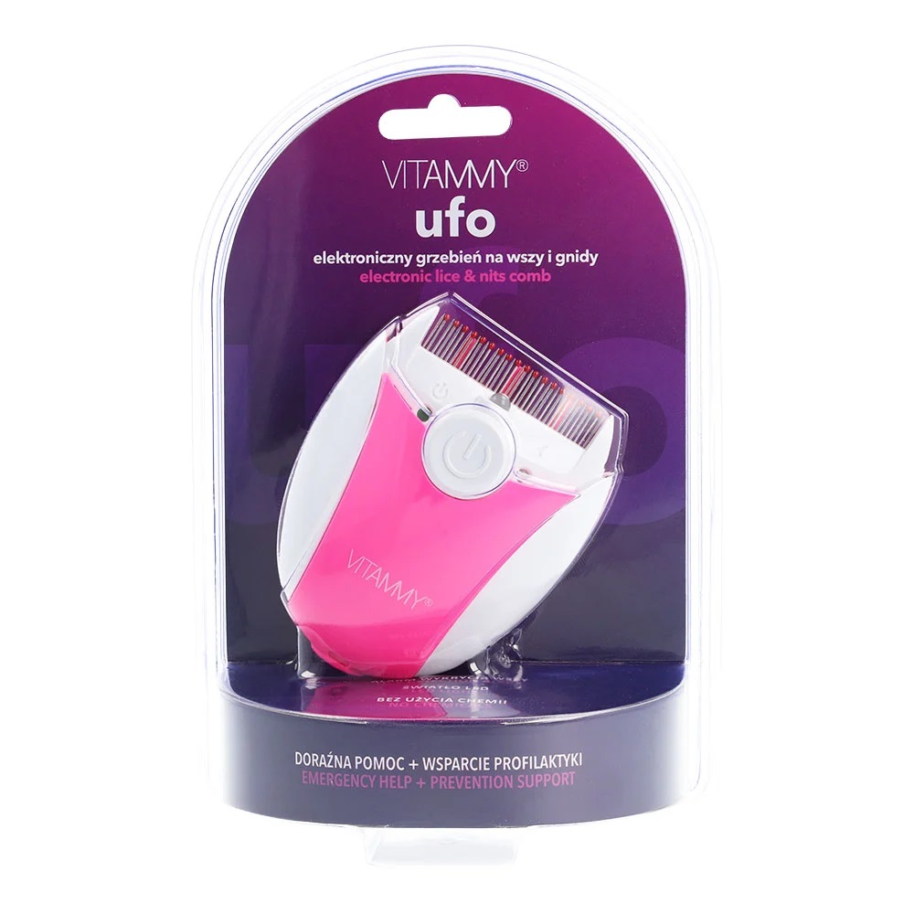 Vitammy UFO - Pieptene Electric Anti-Păduchi LED - imagine 3