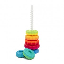 Piramida cu Rotite Fat Brain Toys - imagine 11