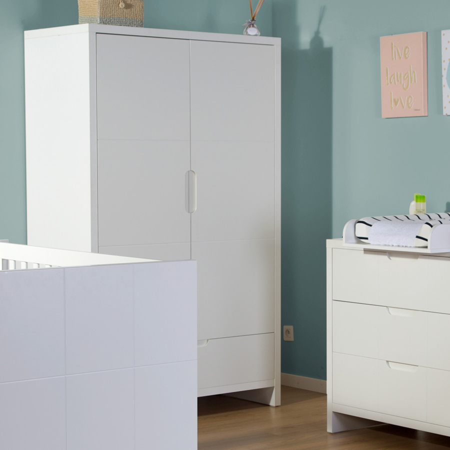 Dulap Childhome Quadro Alb - Spatiu si Design Modern - imagine 2