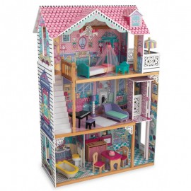 Casuta Papusi Annabelle Kidkraft cu Lift si Mobilier