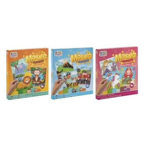 Set Mozaic Numere Grafix | Creativitate 3-6 Ani - imagine 4