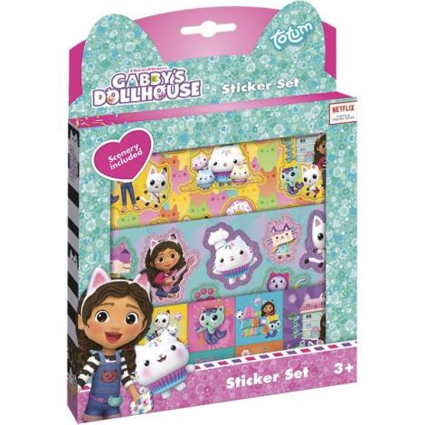 Set Abtibilduri Gabby's Dollhouse Totum