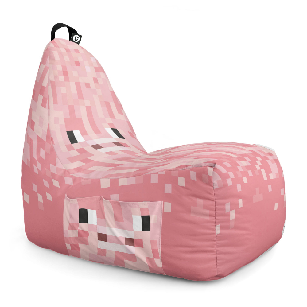 Fotoliu Puf Minecraft Pig XL Updeco - imagine 6